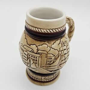 AVON | vintage 1983 tall sailing ships mini beer stein mug
